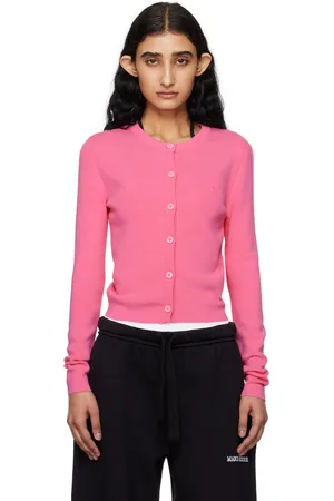Marine Serre Pink Core Cardigan
