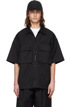 LOWNN Black Pockets Shirt