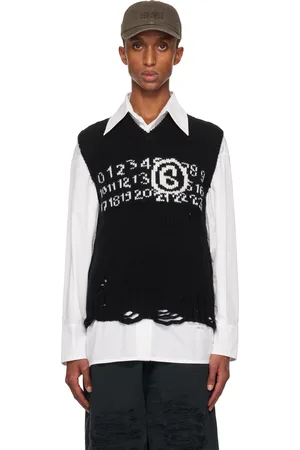Maison Margiela Black Numeric Vest