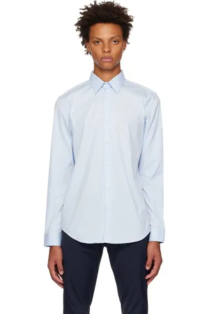 THEORY Blue Sylvain Shirt