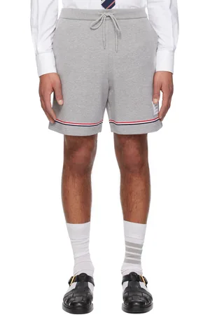 Thom Browne Gray Mid-Thigh Shorts