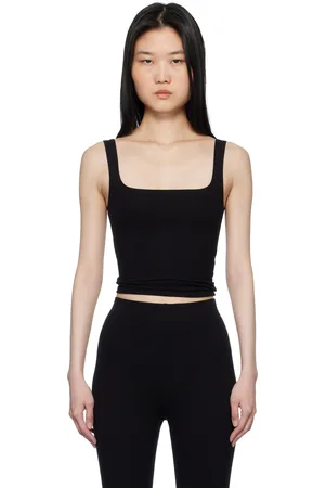 Gil Rodriguez Black Matisse Scooped Tank Top