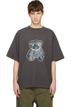 We11 Done Gray Necklace Teddy T-Shirt
