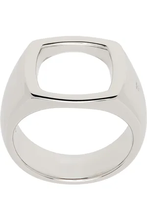 TOM WOOD Silver Cushion Open Ring