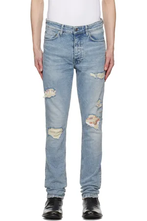 KSUBI Blue Chitch Champagne Destroy Sketch Jeans