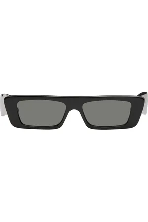 Gucci Black Rectangle Sunglasses