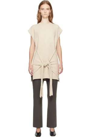 Lauren Manoogian Beige Sleeves Sweater