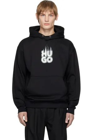 HUGO BOSS Black Flame Logo Hoodie