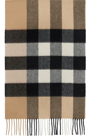 Burberry Brown Check Scarf
