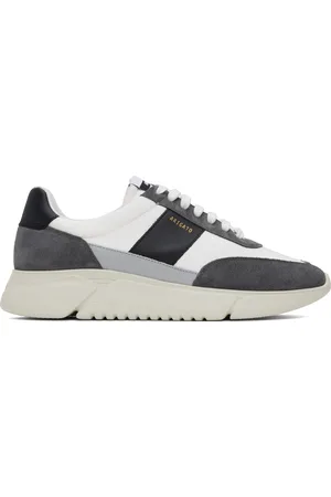 Axel Arigato White & Gray Genesis Vintage Runner Sneakers