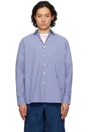 Ader Error Blue Sig; TRS Tag 03 Shirt
