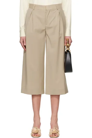 Moschino Beige Tailored Twist Trousers