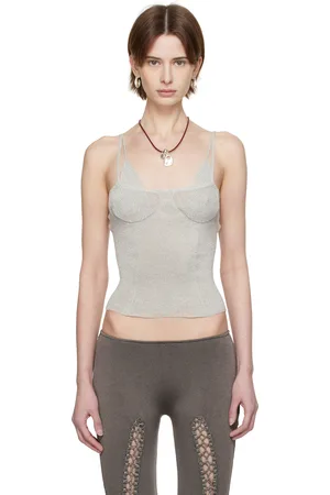 Isa Boulder Silver Sapphire Top