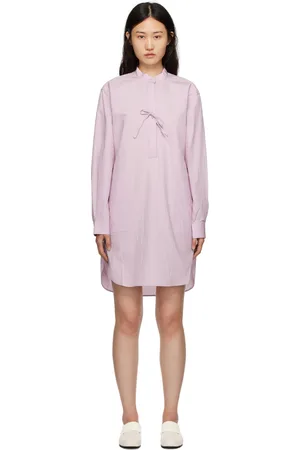 Totême Purple Tunic Minidress