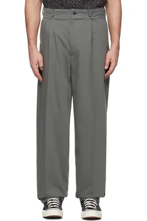 UNDERCOVER Gray Twill Trousers