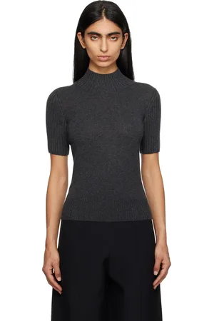Khaite Gray Cecil Turtleneck