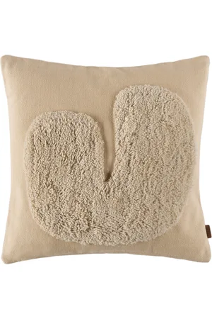 Ferm Living Beige & Off-White Lay Cushion