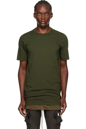 Rick Owens Green Porterville Level T-Shirt