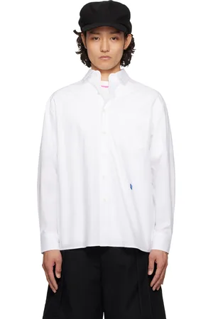 Ader Error White Sig; TRS Tag 01 Shirt