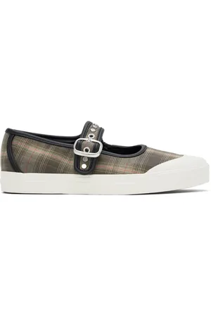 Vans Khaki LX Mary Jane Lo Pro Ballerina Flats