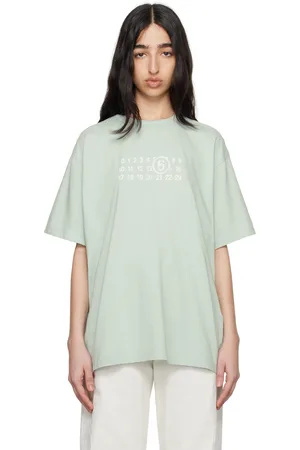 Maison Margiela Blue Basic Jersey T-shirt