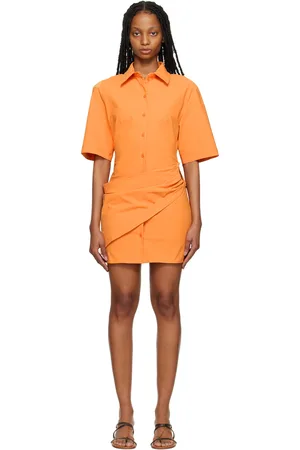 Jacquemus Orange Le Raphia 