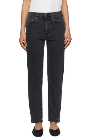 Totême Gray Twisted Seam Jeans