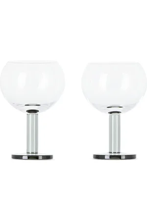 Tom Dixon Black Puck Balloon Glasses Set