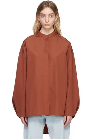 STUDIO NICHOLSON Red Uttar Shirt