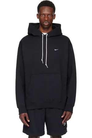 Nike Black Solo Swoosh Hoodie