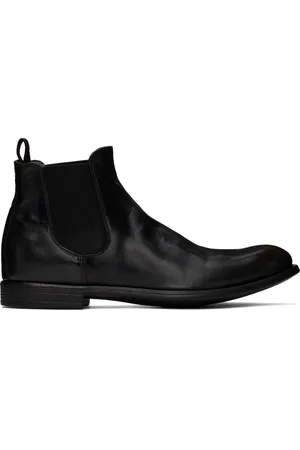 Officine creative Black Chronicle 123 Chelsea Boots