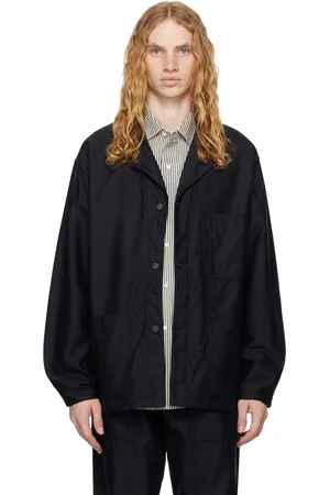 Kaptain Sunshine Navy Coverall Jacket