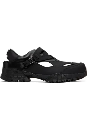 WOOYOUNGMI Black Cutout Sneakers