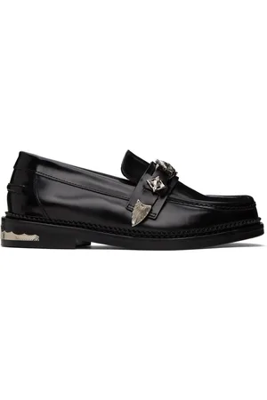 TOGA PULLA Black Metal Loafers