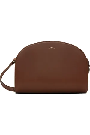 A.P.C. Tan Demi-Lune Bag