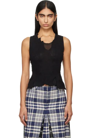 OUR LEGACY Black Ragged Vest