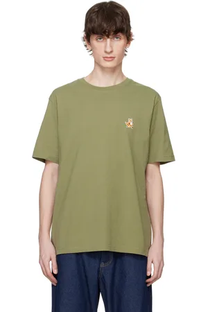 Maison Kitsuné Green Speedy Fox Patch Comfort T-shirt
