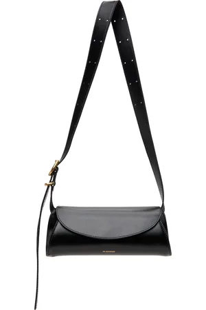 Jil Sander Black Cannolo Mini Bag