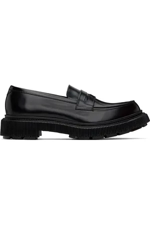 ADIEU PARIS Black Type 159 Loafers