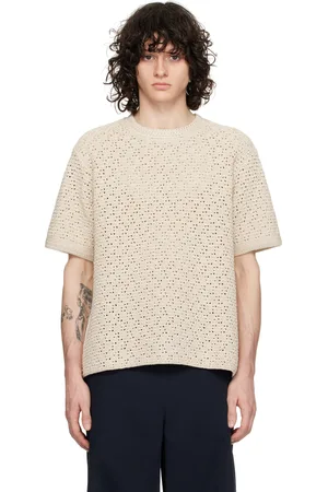 Bottega Veneta Off-White Crewneck T-Shirt