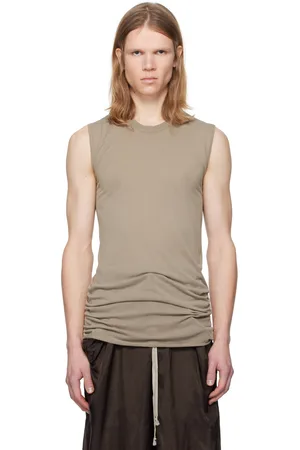 Rick Owens Taupe Hollywood Basic SL Tank Top
