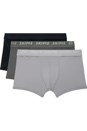 SKIMS Three-Pack Multicolor Stretch 3 Boxer Briefs