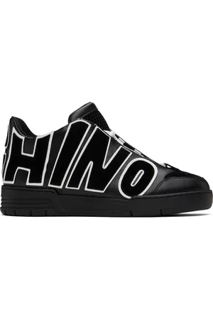 Moschino Black Streetball Maxi Logo Sneakers