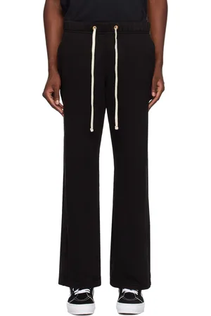 Les Tien Black Classic Sweatpants