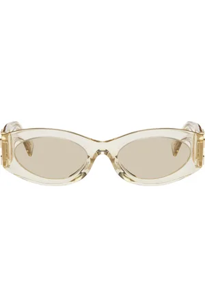 Miu Miu Off-White Miu Glimpse Sunglasses