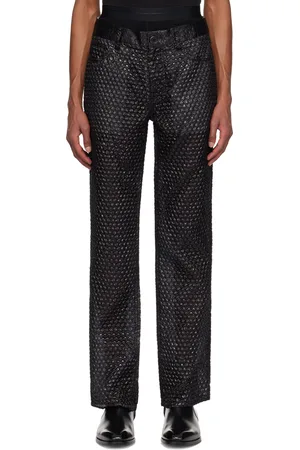 Helmut Lang Black Bubblewrap Worker Trousers