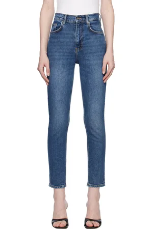 ANINE BING Blue Samara Jeans
