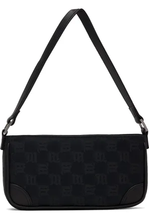 MISBHV Black Jacquard Monogram 90s Mini Bag