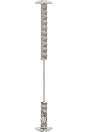 Maison Margiela Silver Bolt & Nut Brooch