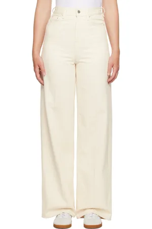 Totême Off-White Wide Leg Jeans